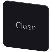 Siemens 3SU1900-0AF16-0DX0 3SU19000AF160DX0 Vierkant (b x h) 22 mm x 22 mm Close Zwart, Wit 10 stuk(s) - thumbnail