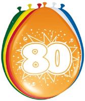 Ballonnen &apos;80&apos; (8 st) - thumbnail