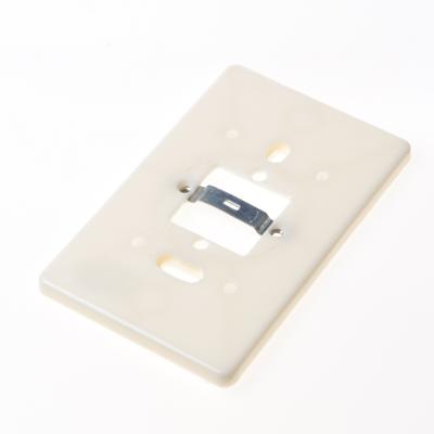 Enzo Montageplaat 2-voudig creme 4050740