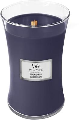 WoodWick hinoki dahlia large candle
