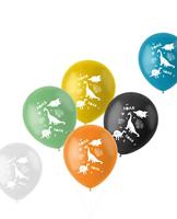 Folat BV Latex ballonnen dinosaurus 33 cm, 6st. - thumbnail