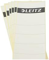 Leitz rugetiketten, zelfklevend, ft 6,1 x 28,5 cm, pak van 10 stuks, wit - thumbnail