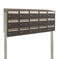 Stoer! Brickset 5-Breed, 3-Hoog Met Dak Op Statief Antraciet - 40215065_5x3ds - thumbnail