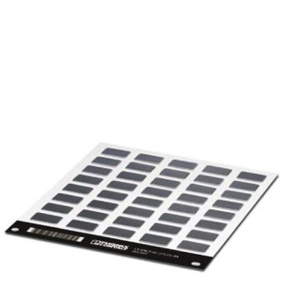 Phoenix Contact 0831669 LS-EMP-AL (27X15) BK Apparaatmarkering Montagemethode: Vergrendelen Zwart Aantal markeringen: 200 5 stuk(s)