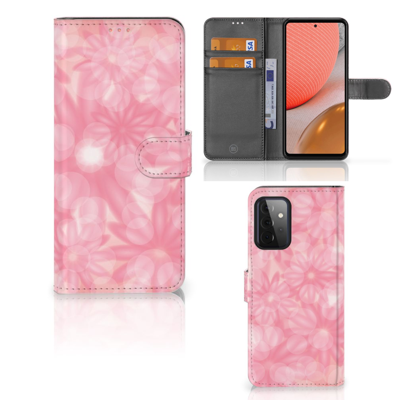 Samsung Galaxy A72 Hoesje Spring Flowers Samsung Galaxy A72 Hoesje Spring Flowers
