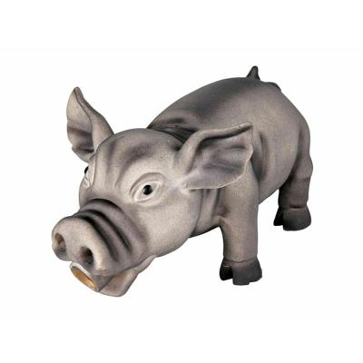 TRIXIE LATEX / POLYESTERVLIES VARKEN MET DIERENGELUID ASSORTI 17 CM 3 ST