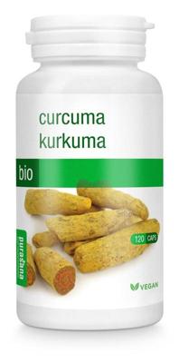 Purasana Vegan Kurkuma Bio Caps 120