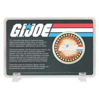 G.I. Joe Collectable Coin A Real American Hero 60th Anniversary 24k Gold Plated Limited Edition - thumbnail