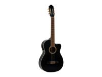 DIMAVERY CN-600E Classical Guitar, black - thumbnail