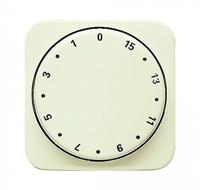 Busch-Jaeger 2CKA001753A6059 Schakelklok Afdekking Duro 2000 SI Crème-wit, Parel-wit 1 stuk(s) - thumbnail