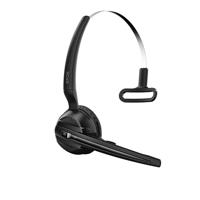 EPOS 1000998 On Ear headset Telefoon DECT Mono Zwart Noise Cancelling Microfoon uitschakelbaar (mute) - thumbnail
