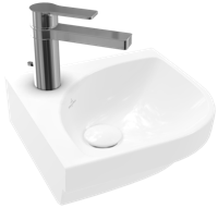 Hoekfontein Villeroy & Boch Subway 3.0 32x32x14.5 cm Wit Alpin Villeroy & Boch - thumbnail