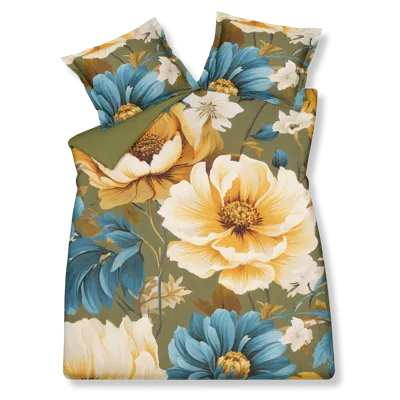 Vandyck gold rush martini olive dekbedovertrek