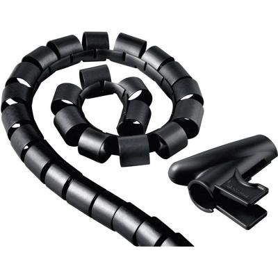Hama 00220996 Kabelslang Kunststof Zwart flexibel (Ø x l) 2 cm x 250 cm 1 stuk(s) Hama 00220996 Kabelslang Kunststof Zwart flexibel (Ø x l) 2 cm x 250 cm 1 stuk(s)