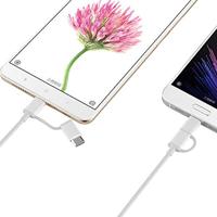 Xiaomi sjx01zm Mi 2-in-1 USB Cable Micro USB to Type CMi 2 en 1 30CM Wit - thumbnail