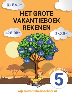 Het grote vakantieboek rekenen - Van groep 4 naar groep 5 (Paperback) Het grote vakantieboek rekenen - Van groep 4 naar groep 5 (Paperback)
