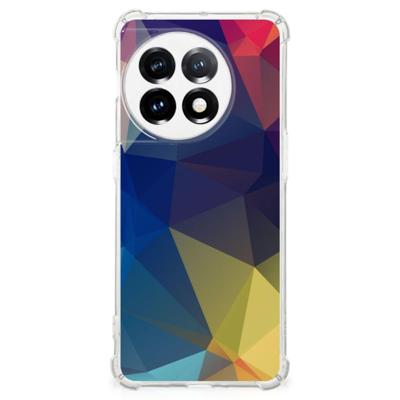 OnePlus 11 Shockproof Case Polygon Dark OnePlus 11 Shockproof Case Polygon Dark