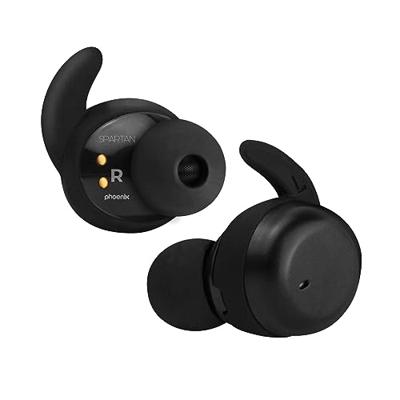 Phoenix Spartan Bluetooth sport-hoofdtelefoon, verwisselbare siliconen accessoires, oplaadhoes, BT 5.3, handsfree, touch-bediening
