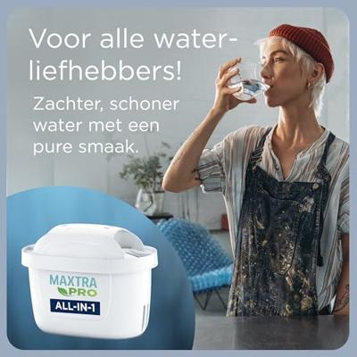 Brita Marella Waterfilterkan Wit + 6 Maxtra Filterpatronen - thumbnail