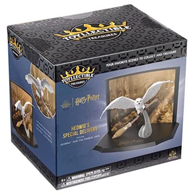 Harry Potter Toyllectible Treasures figuur Hedwig en Nimbus 2000