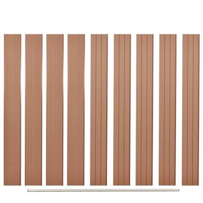 VidaXL Vervangende schuttingplanken 9 st 170 cm hkc bruin