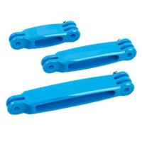 TMC 3 in 1 Nylon extensie Arm ingesteld voor GoPro Hero4 / 3 + / 3 / 2 / 1(blauw) - thumbnail