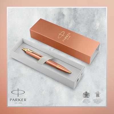 Parker IM Rituals balpen, oranje GT, medium, giftbox