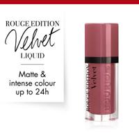 Bourjois Bourjois Rouge Edition Velvet Liquid Lipstick : 07 - Nude Ist (3,5ml) - thumbnail