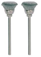 PROXXON penseelborstel brushes w.shaft 2pcs d=13mm stainless - thumbnail