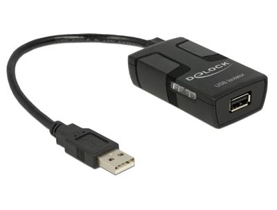DeLOCK 62588 USB-kabel 0,15 m USB 2.0 A USB 2.0 A, DC Zwart DeLOCK 62588 USB-kabel 0,15 m USB 2.0 A USB 2.0 A, DC Zwart