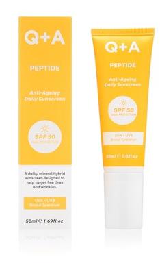 Q+A Zonnebrandcrème Peptide SPF 50