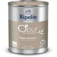 O'pur Walls houtwerk radiatoren beige Bamana fluweel satijn - RIPOLIN - 2 L - thumbnail