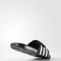 Adidas Adissage Slipper zwart wit - thumbnail