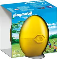 Playmobil ei met 2 kinderen met slackline - thumbnail