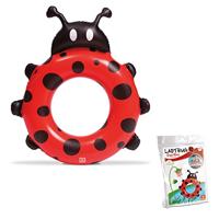 Mondo zwemring lieveheerstbeestje, 50cm - thumbnail