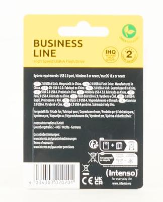 Intenso Business Line USB-stick 8 GB Zwart, Rood 3511460 USB-A 2.0 Intenso Business Line USB-stick 8 GB Zwart, Rood 3511460 USB-A 2.0