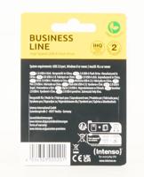 Intenso Business Line USB-stick 8 GB Zwart, Rood 3511460 USB-A 2.0 - thumbnail
