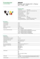 Schneider Electric ZB5AA9 Harmony ZB5AA9 Druktoets Bedieningsknop vlak 1 knop Veelkleurig gesorteerd Druk-ontgrendeling 1 stuk(s) - thumbnail