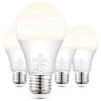LED A60 E27 9W 806LM DIMBAAR WARM WIT (4PCS) - thumbnail