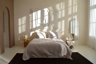 Zydante Home - Bedsprei incl. 2 kussenslopen - Beige - Circles - 220 x 240