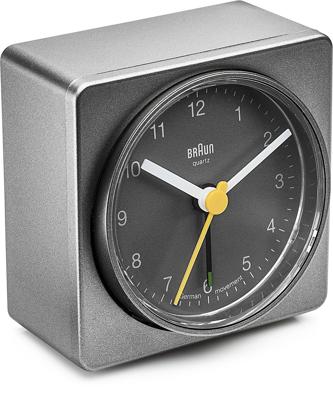 Braun BNC011 Quartz-tafelklok Grijs Rechthoekig Braun BNC011 Quartz-tafelklok Grijs Rechthoekig