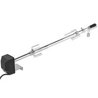 VidaXL Bbq draaispit met motor staal 1000 mm - thumbnail