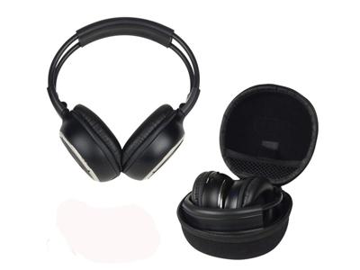 Koptelefoon - Draadloze Hoofdtelefoon - Universeel - UHF zender - Zwart (MAC104UHF) Koptelefoon - Draadloze Hoofdtelefoon - Universeel - UHF zender - Zwart (MAC104UHF)