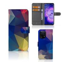 OPPO Find X5 | Book Case | Polygon Dark - thumbnail