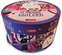 Rebo Productions puzzel De magische unicorn meisjes 30 stuks - thumbnail