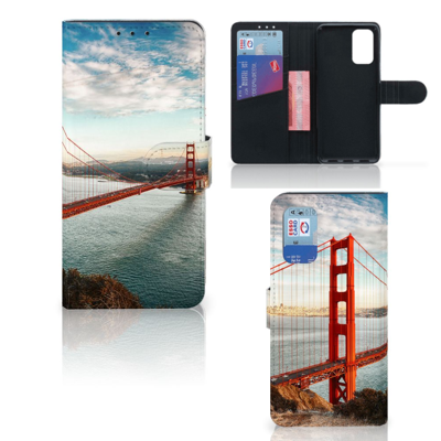 Samsung Galaxy A32 4G | Flip Cover | Golden Gate Bridge Samsung Galaxy A32 4G | Flip Cover | Golden Gate Bridge