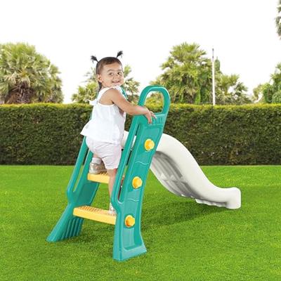 Dolu Glijbaan 60.5x135x90 cm Wit/Groen