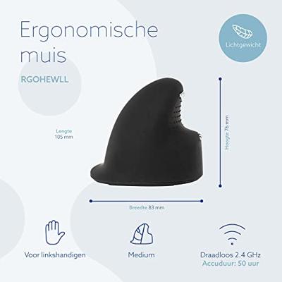 R-Go Tools HE Mouse M Links Draadloos muis - thumbnail