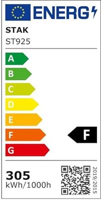 LED-strips Stak 300 W LED Licht 4000 K Zwart Transparant