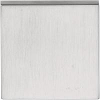 Formani Square LSQB50 blind afdekplaatje - mat RVS - thumbnail
